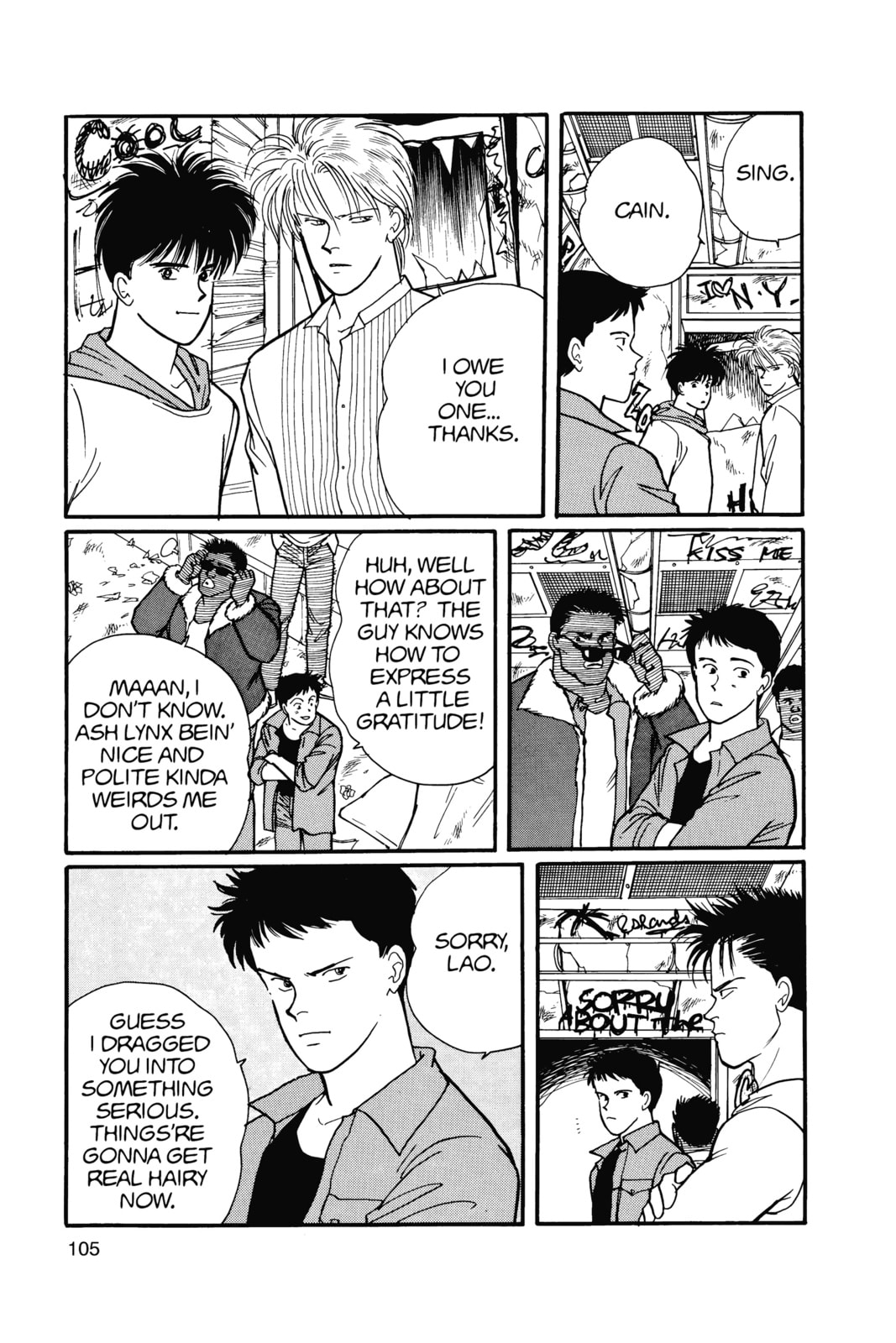 Banana Fish Chapter 14 image 101